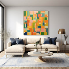 Abstract Canvas Art #AB413