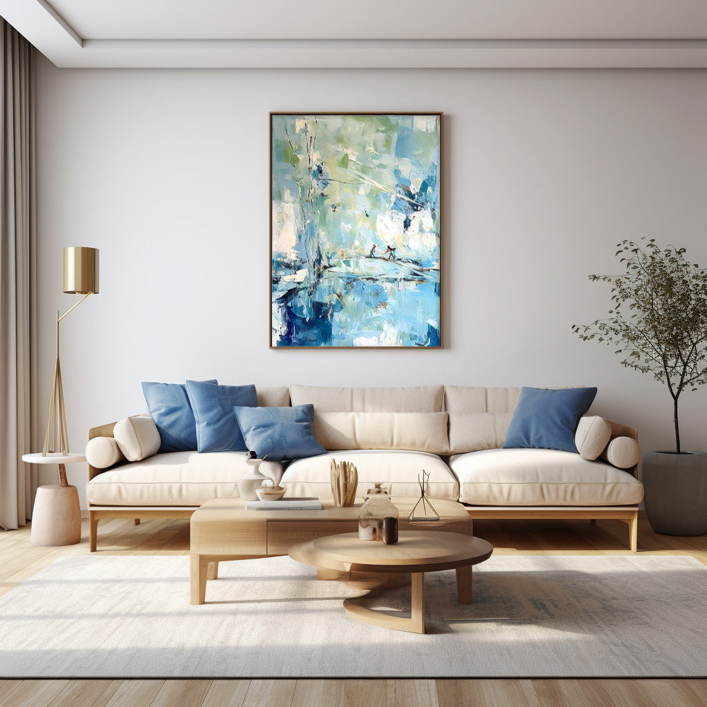 Abstract Canvas Art #AB417