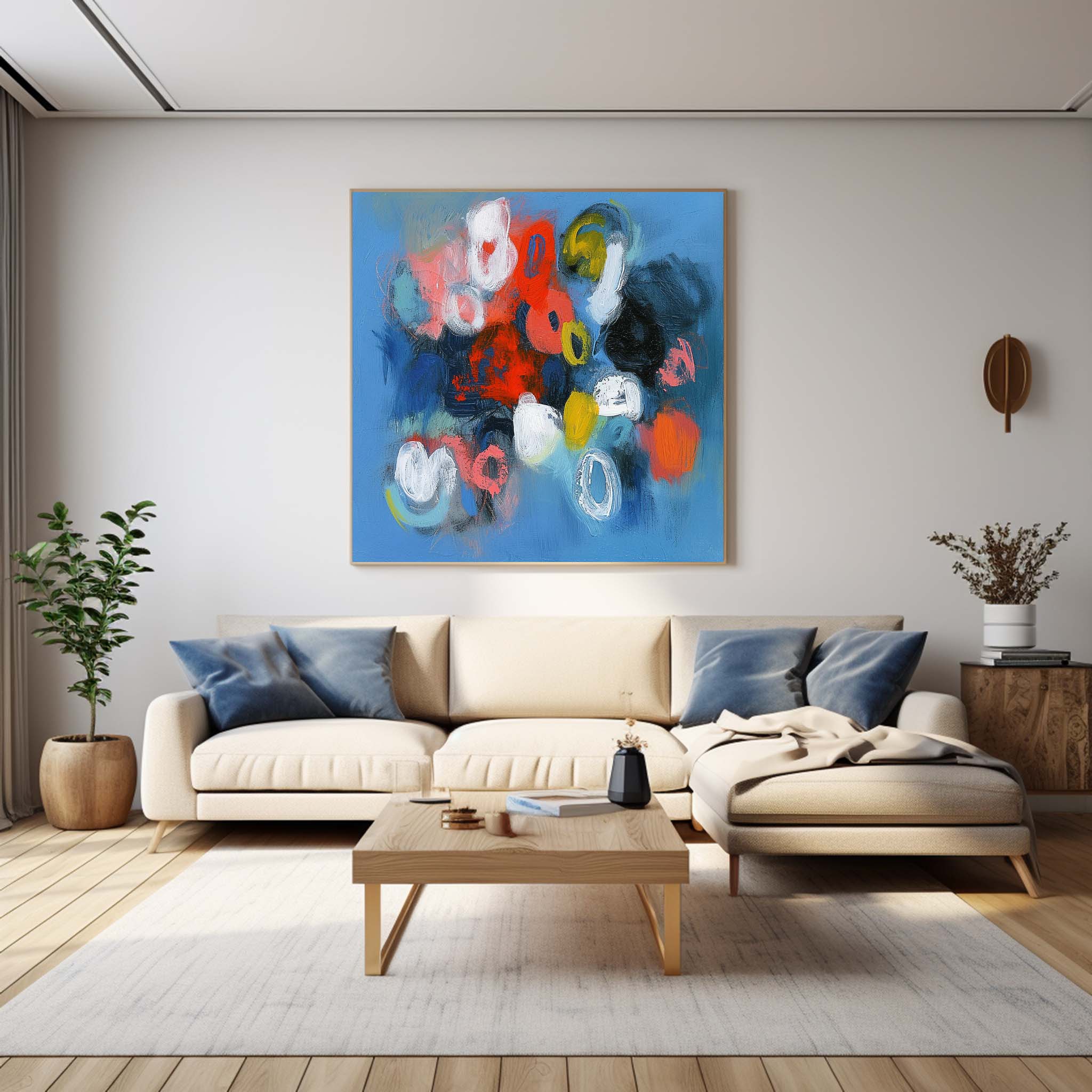 Abstract Canvas Art #AB376
