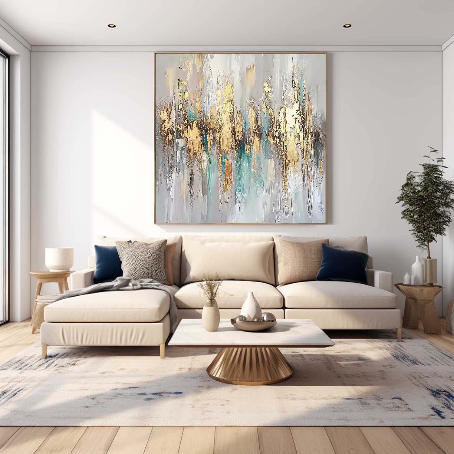 Abstract Canvas Art #AB556