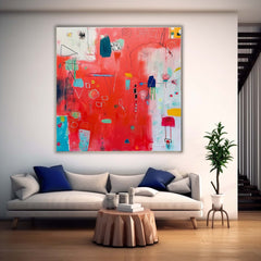 Abstract Canvas Art #AB429