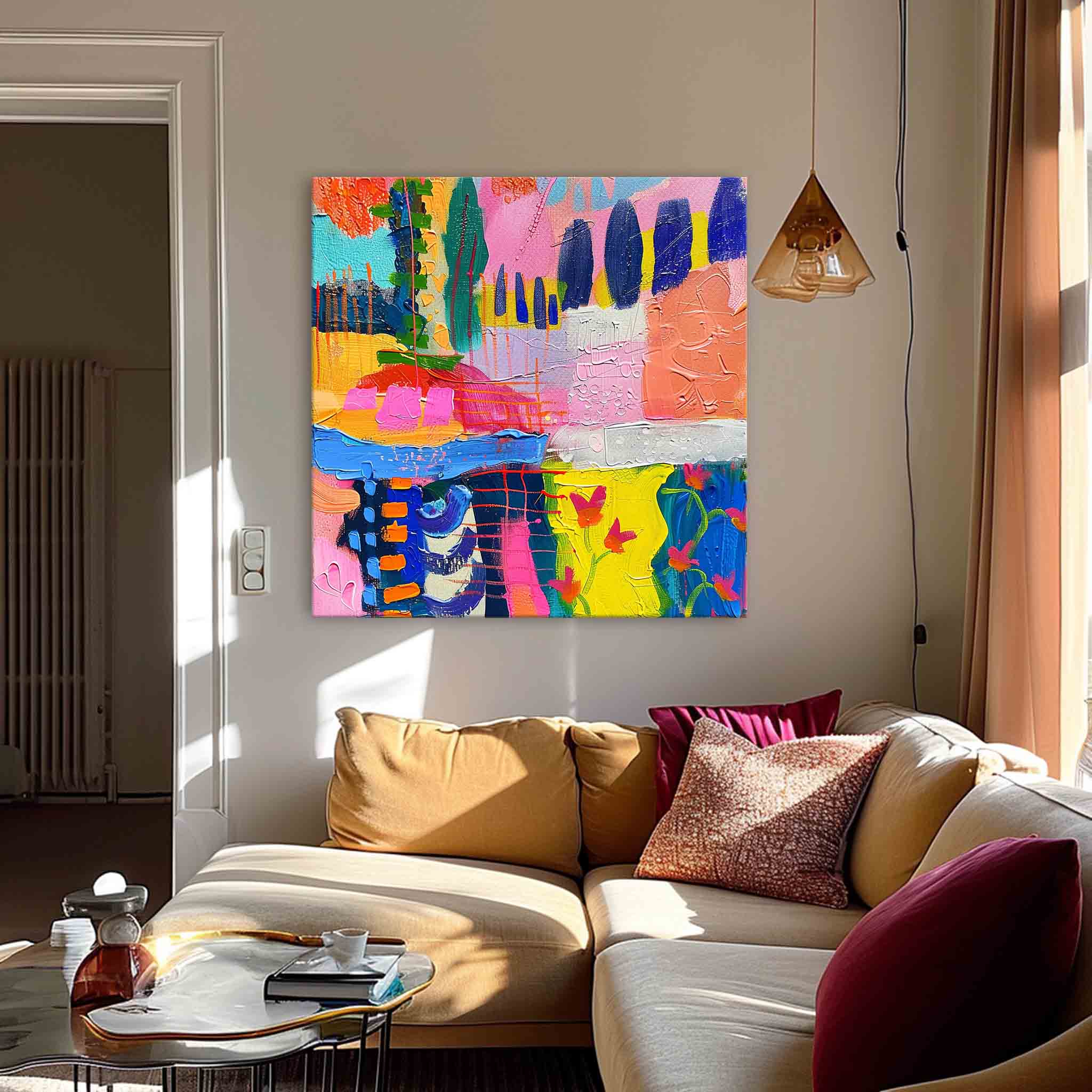 Abstract Canvas Art #AB682