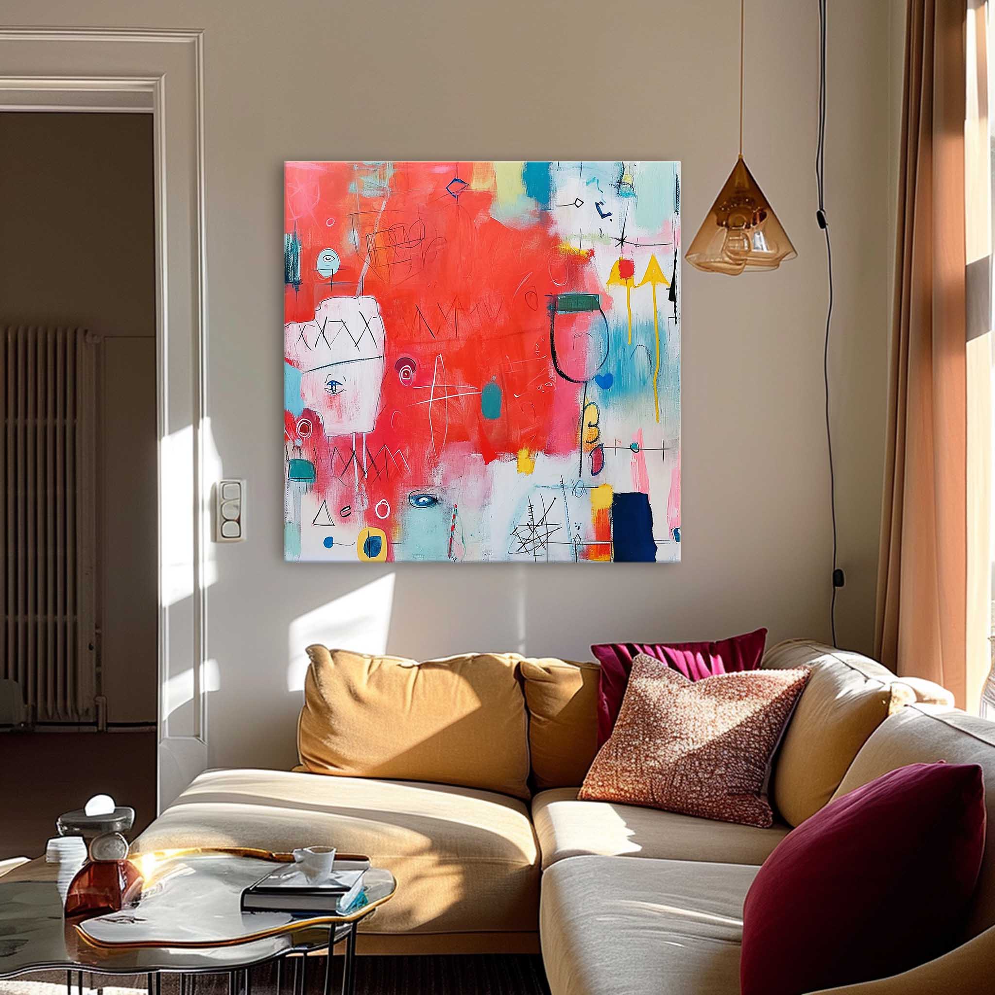 Abstract Canvas Art #AB427