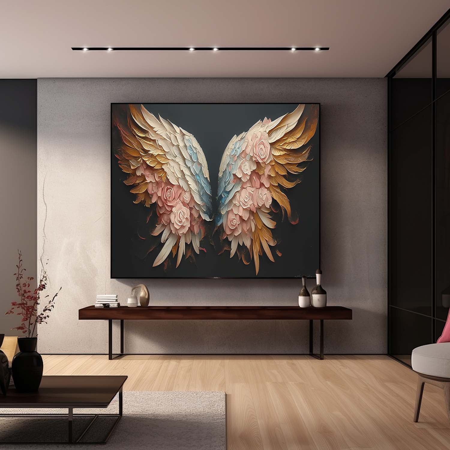 Flower Canvas Art #FL092