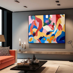 Abstract Canvas Art #AB544