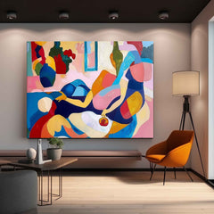 Abstract Canvas Art #AB549