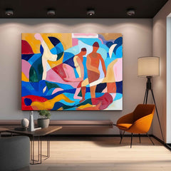 Abstract Canvas Art #AB547
