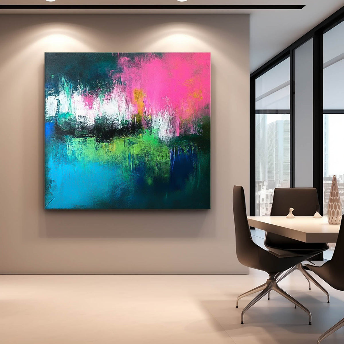 Abstract Canvas Art #AB698