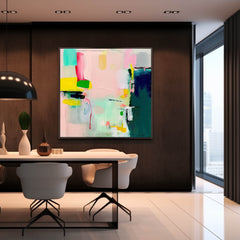 Abstract Canvas Art #AB457