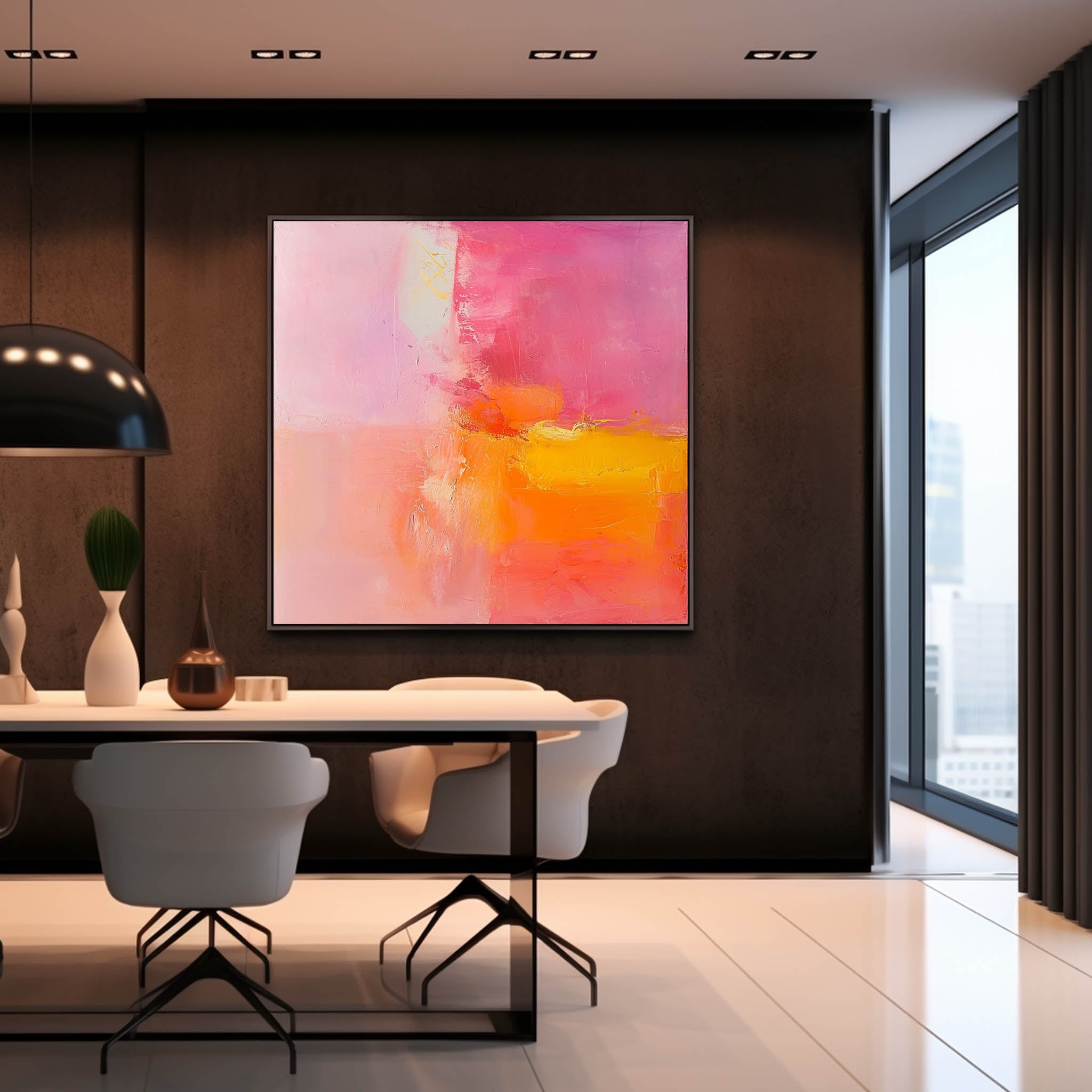 Abstract Canvas Art #AB472