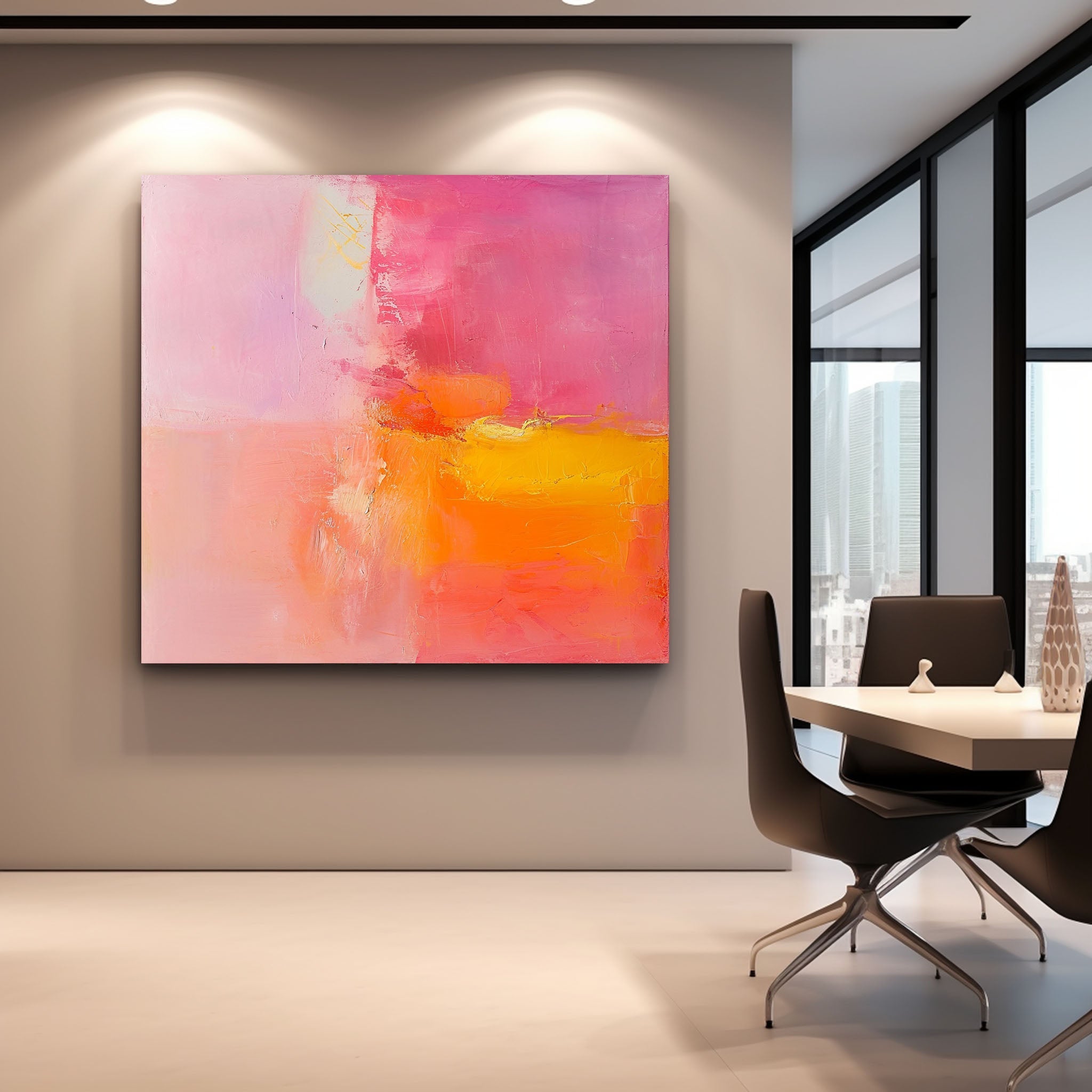 Abstract Canvas Art #AB472