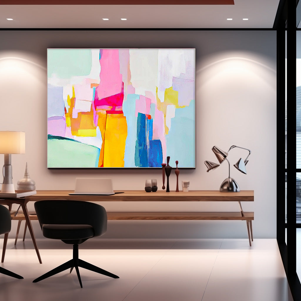 Abstract Canvas Art #AB001