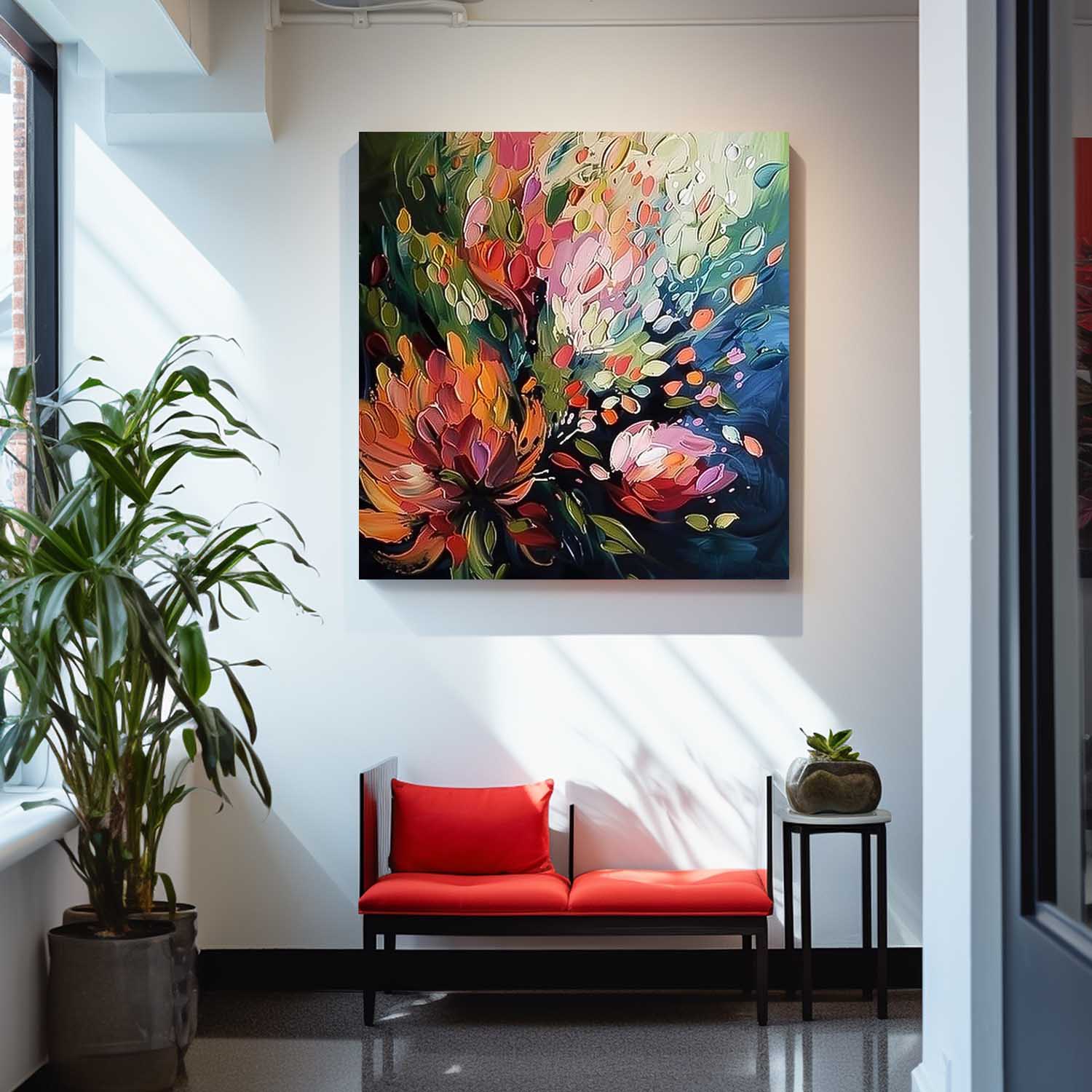 Flower Canvas Art #FL157