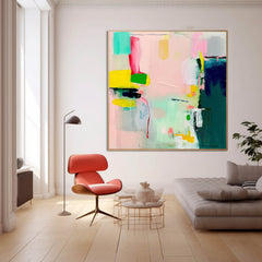 Abstract Canvas Art #AB457