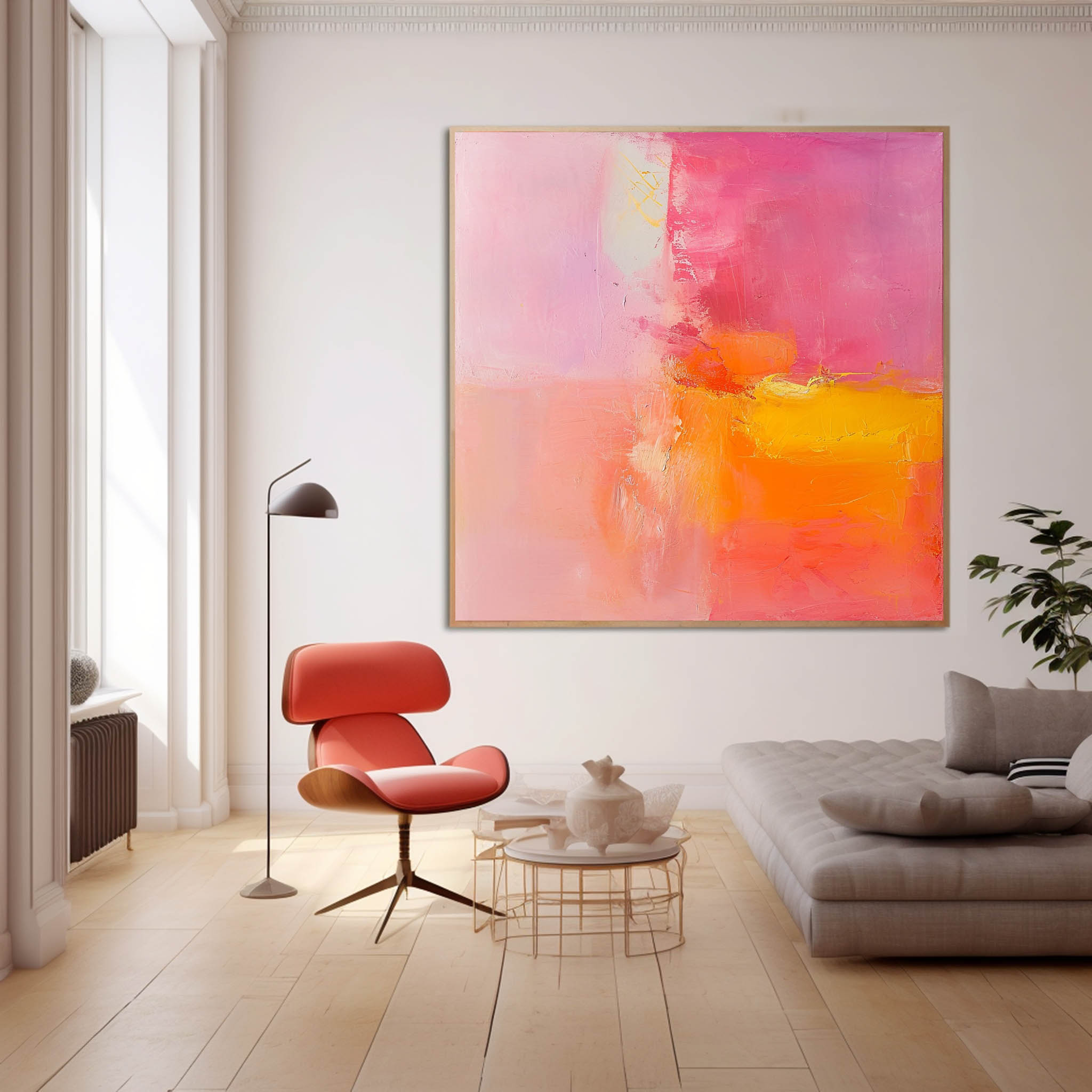 Abstract Canvas Art #AB472