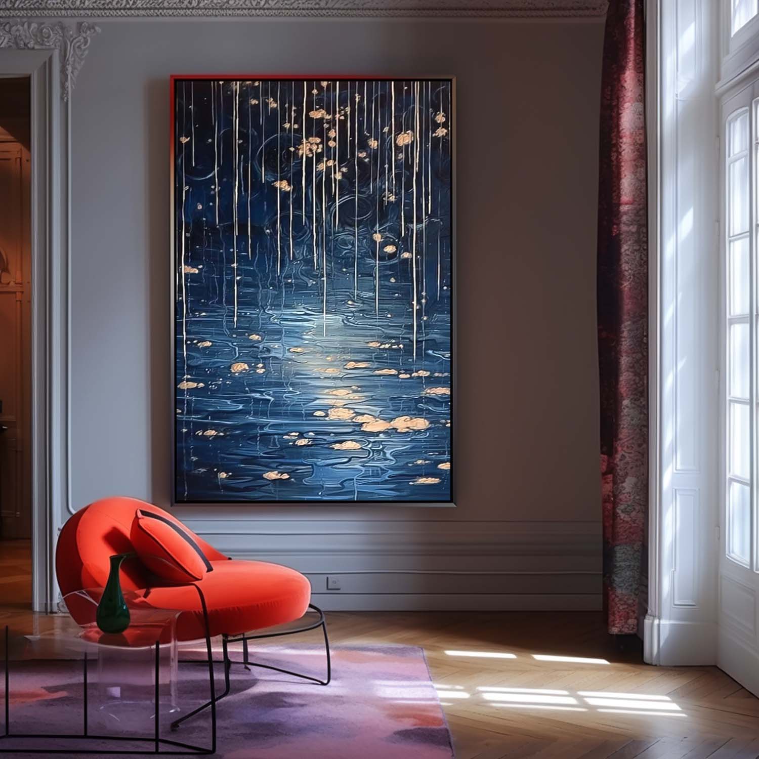 Abstract Canvas Art #AB525