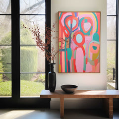 Abstract Canvas Art #AB435