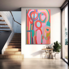 Abstract Canvas Art #AB435