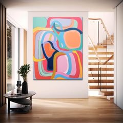 Abstract Canvas Art #AB437