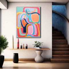 Abstract Canvas Art #AB437