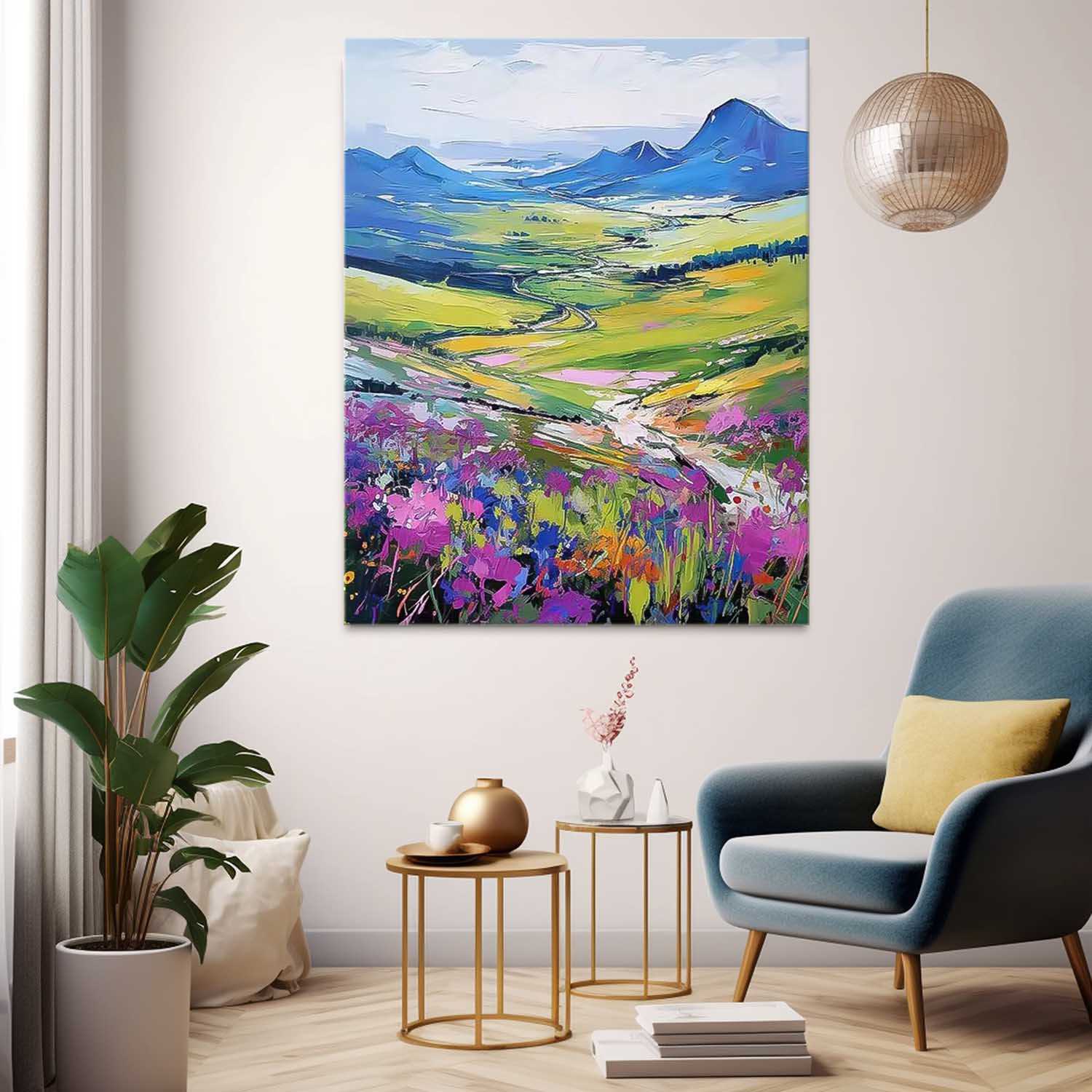Flower Canvas Art #FL074