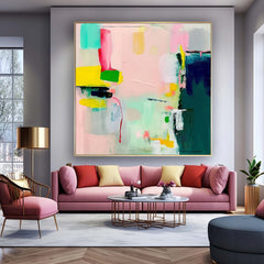 Abstract Canvas Art #AB457