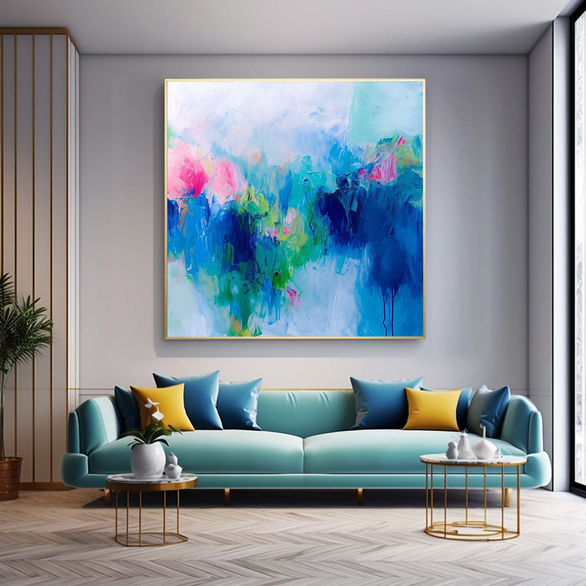 Abstract Canvas Art #AB464