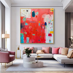 Abstract Canvas Art #AB429