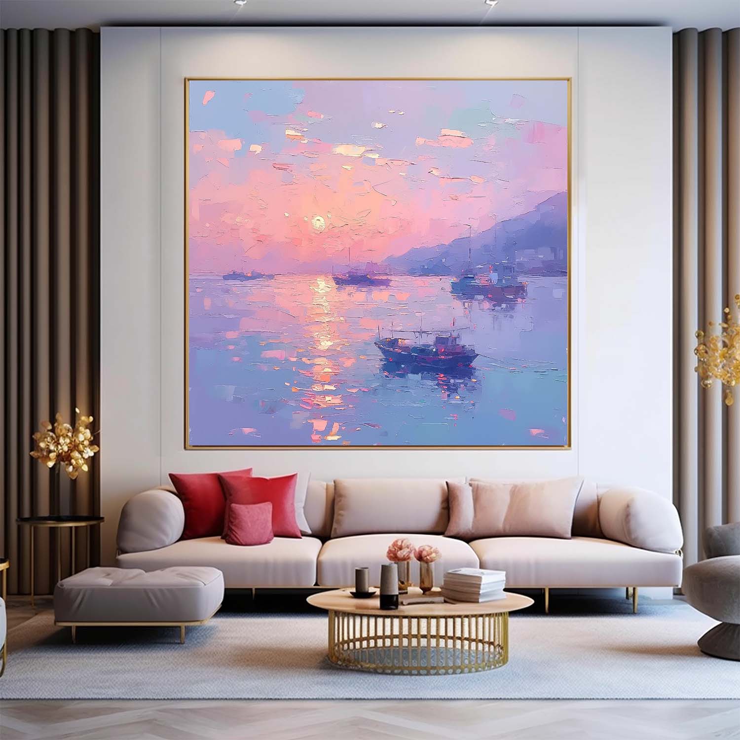 Landscape Canvas Art #LA039