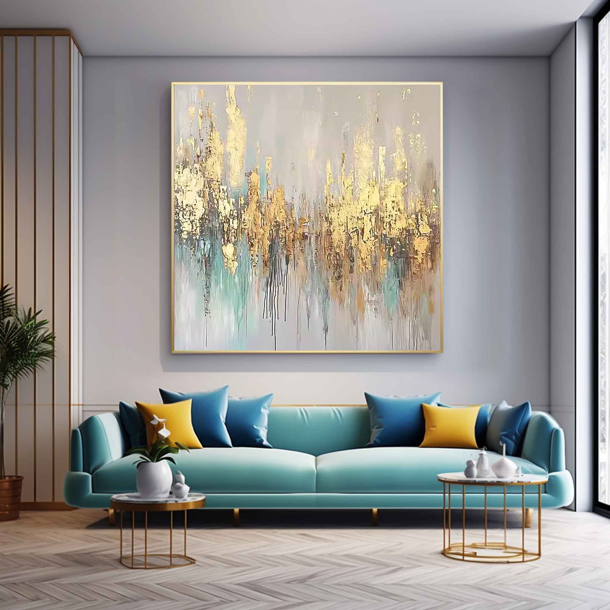 Abstract Canvas Art #AB557