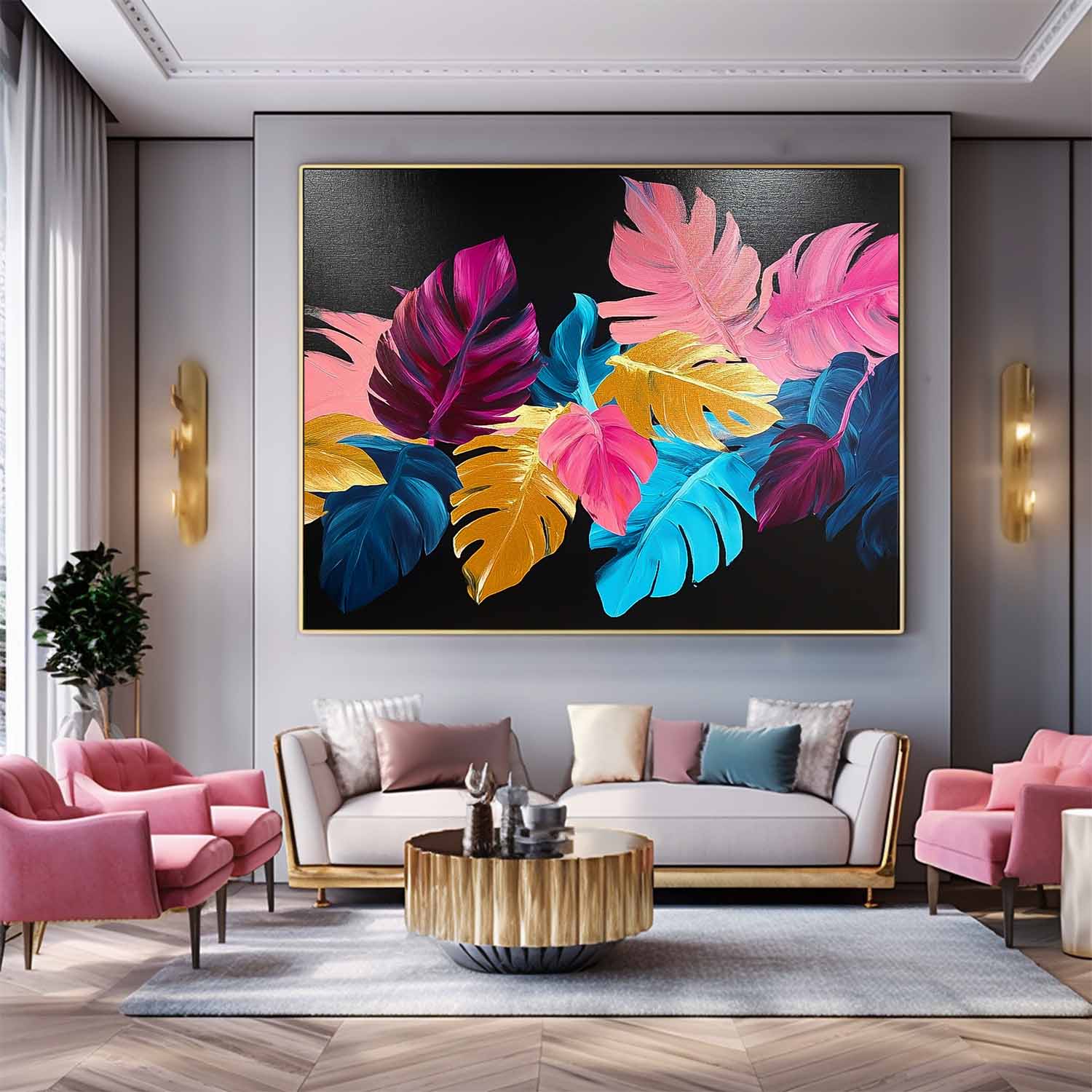 Flower Canvas Art #FL180