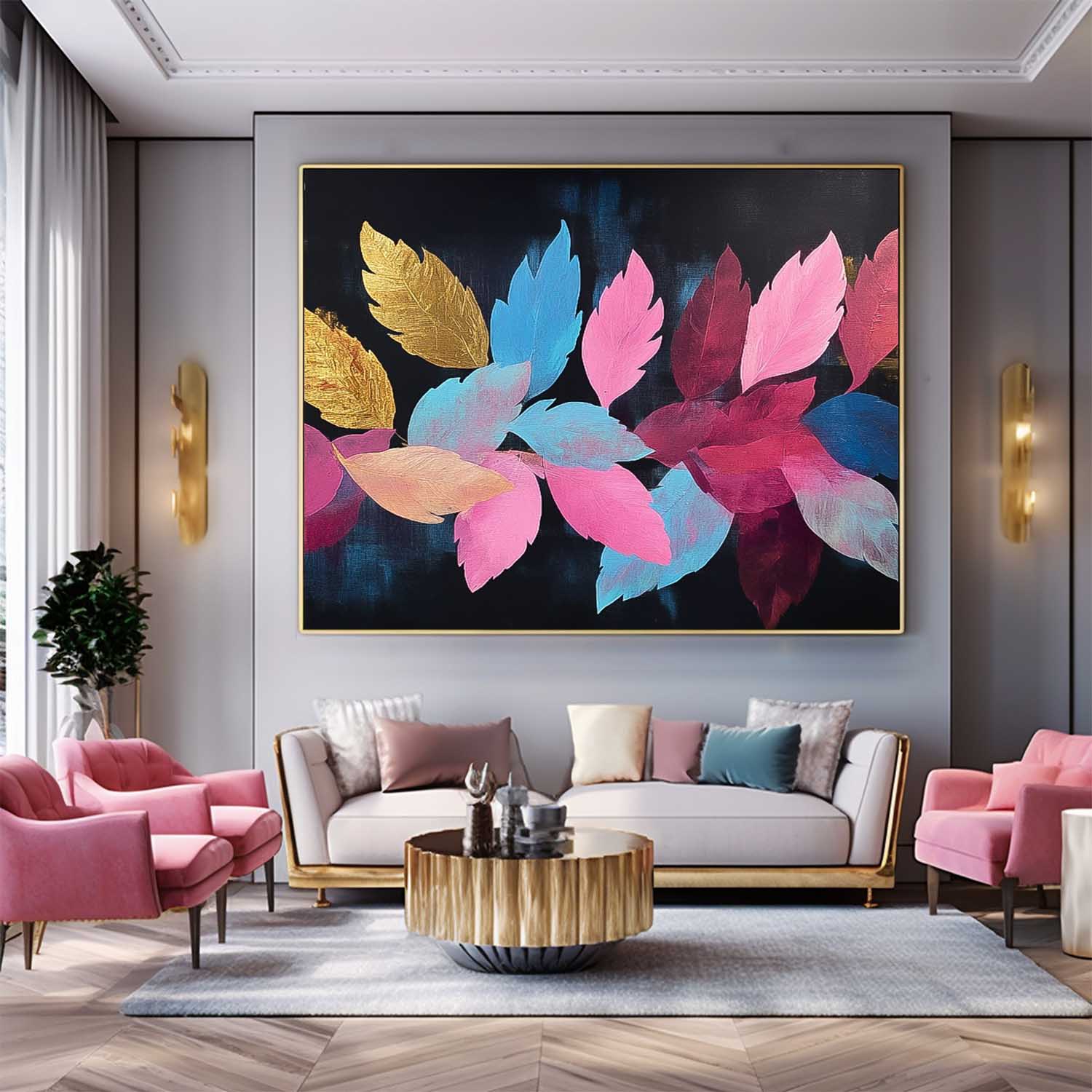 Flower Canvas Art #FL181