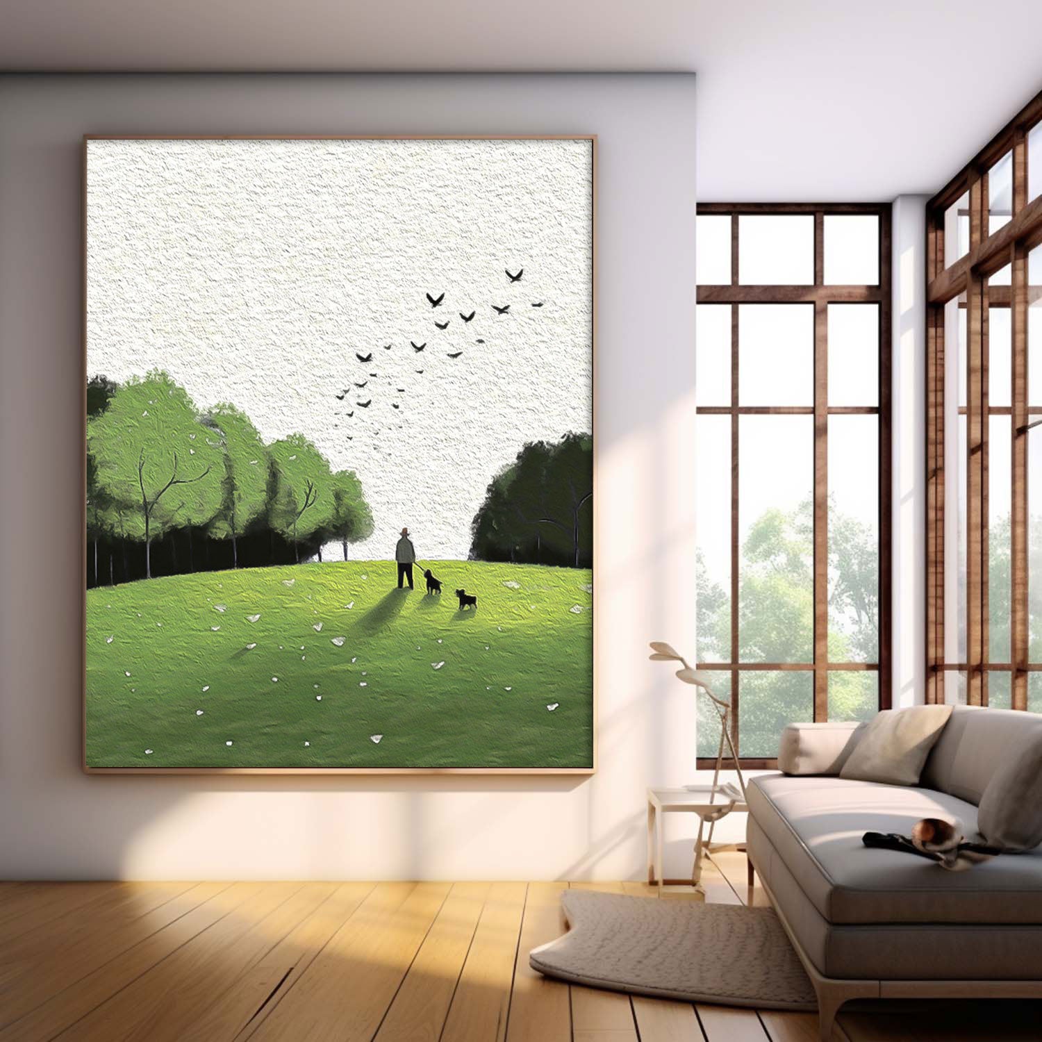 Landscape Canvas Art #LA058