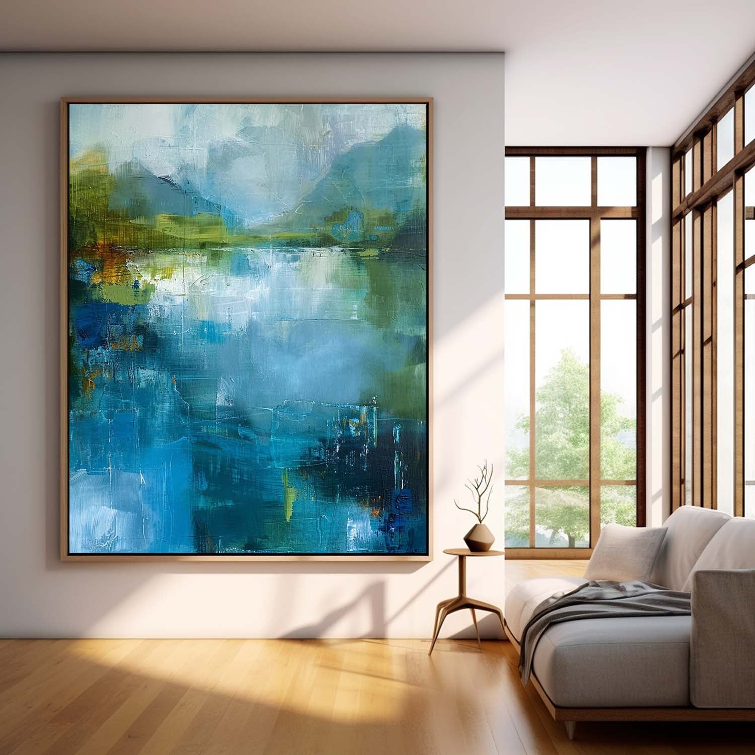 Abstract Canvas Art #AB648