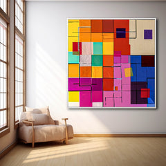 Abstract Canvas Art #AB487
