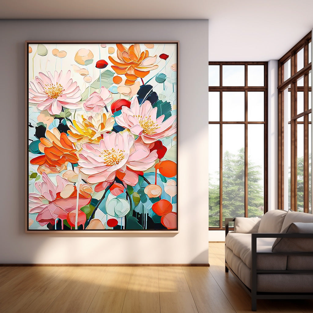 Flower Canvas Art #FL100