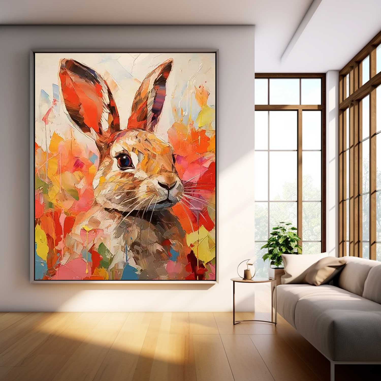 Animal Canvas Art #AN045