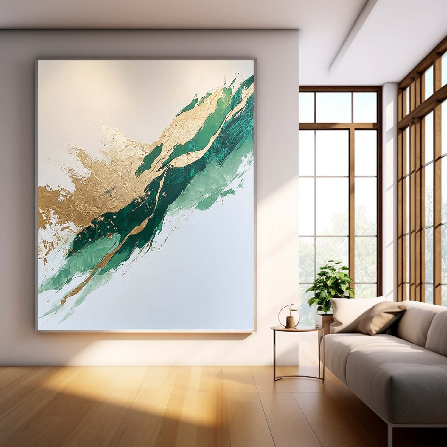 Abstract Canvas Art #AB594