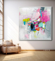 Abstract Canvas Art #AB466