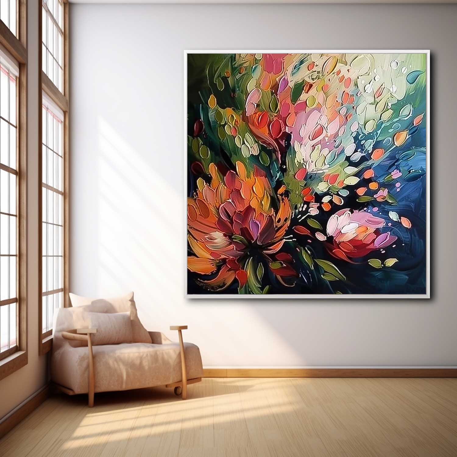 Flower Canvas Art #FL157