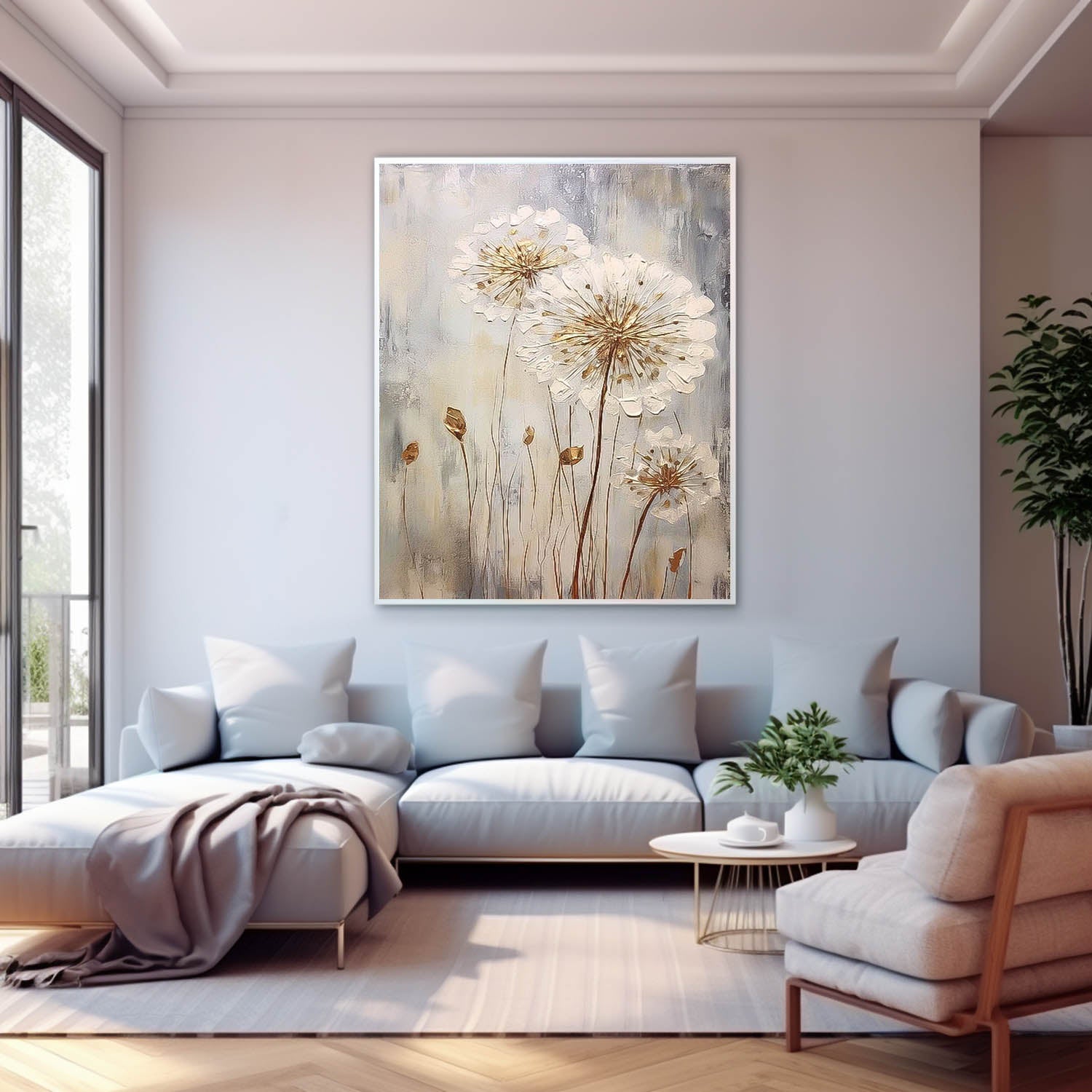 Flower Canvas Art #FL096