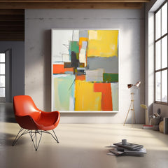 Abstract Canvas Art #AB518