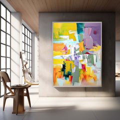 Abstract Canvas Art #AB500