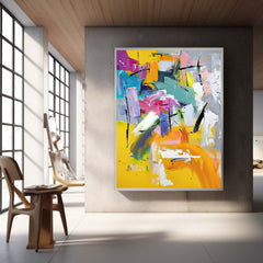 Abstract Canvas Art #AB499