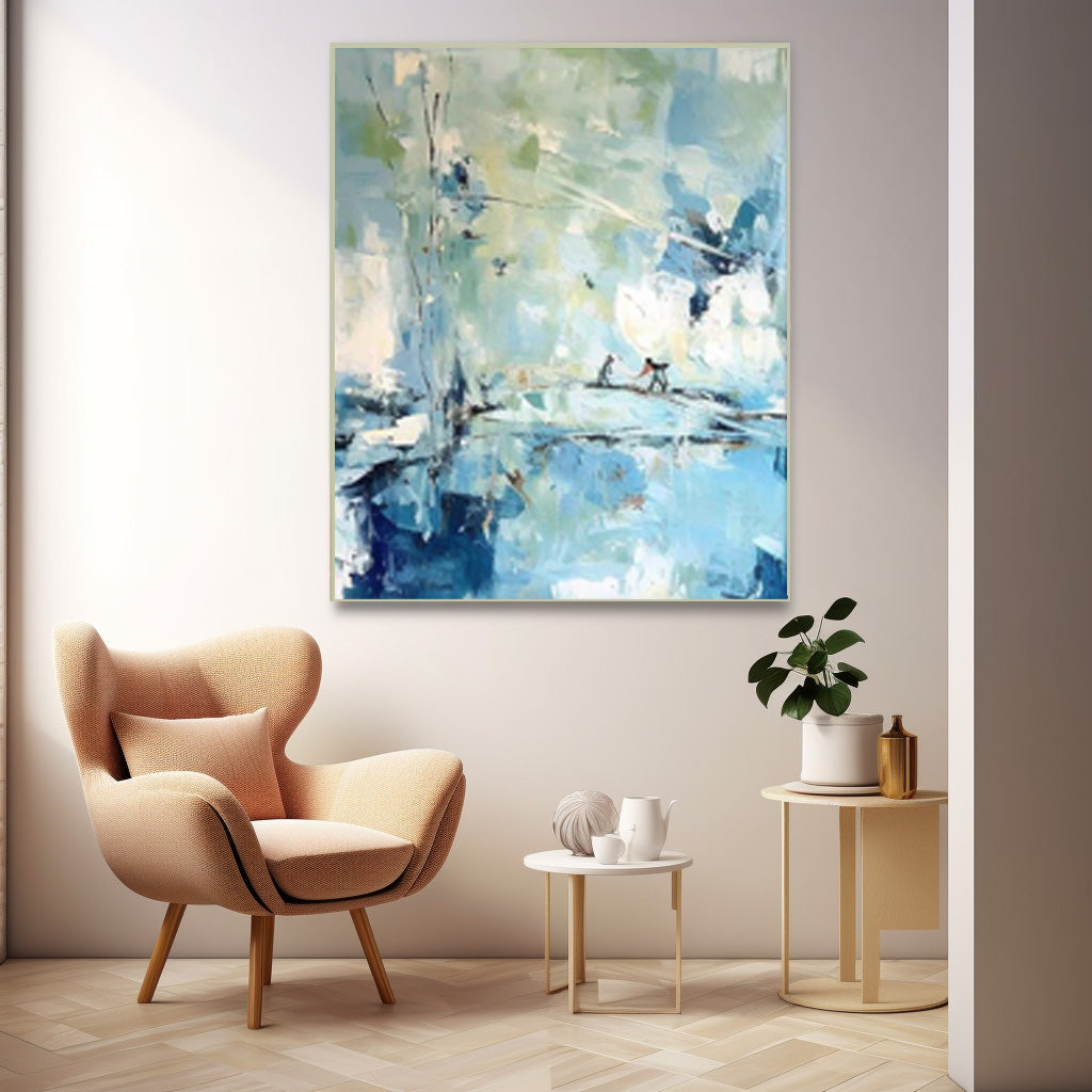 Abstract Canvas Art #AB417