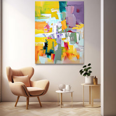 Abstract Canvas Art #AB500