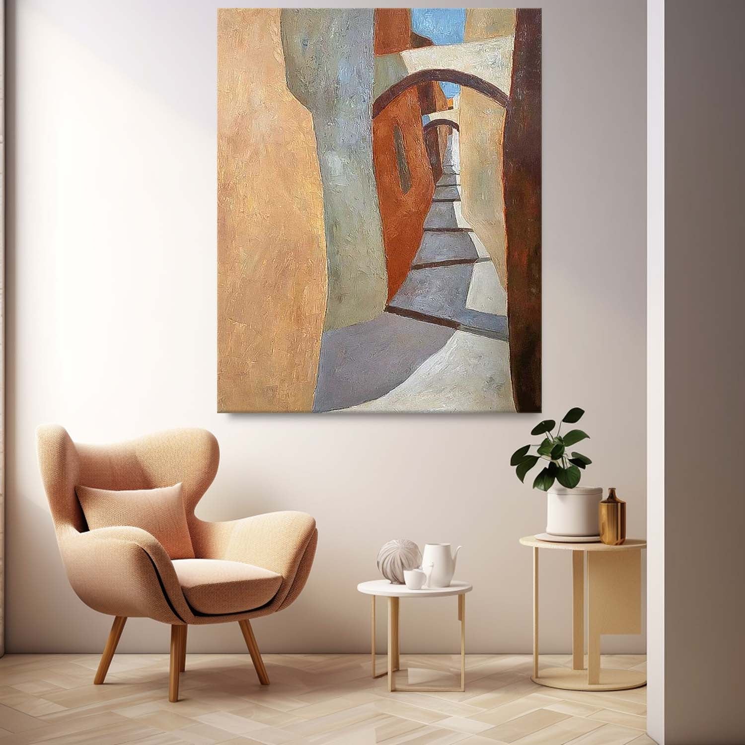 Abstract Canvas Art #AB530