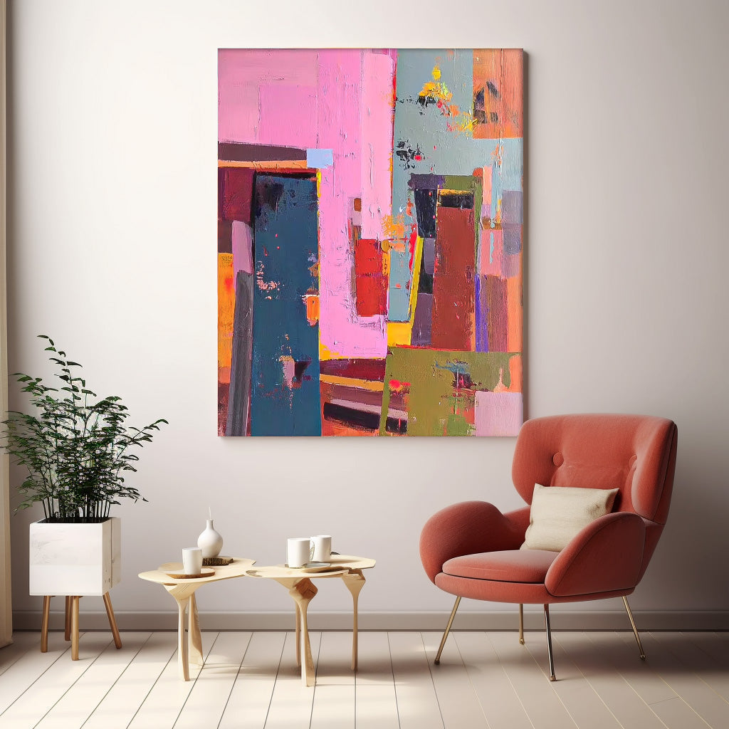 Abstract Canvas Art #AB002