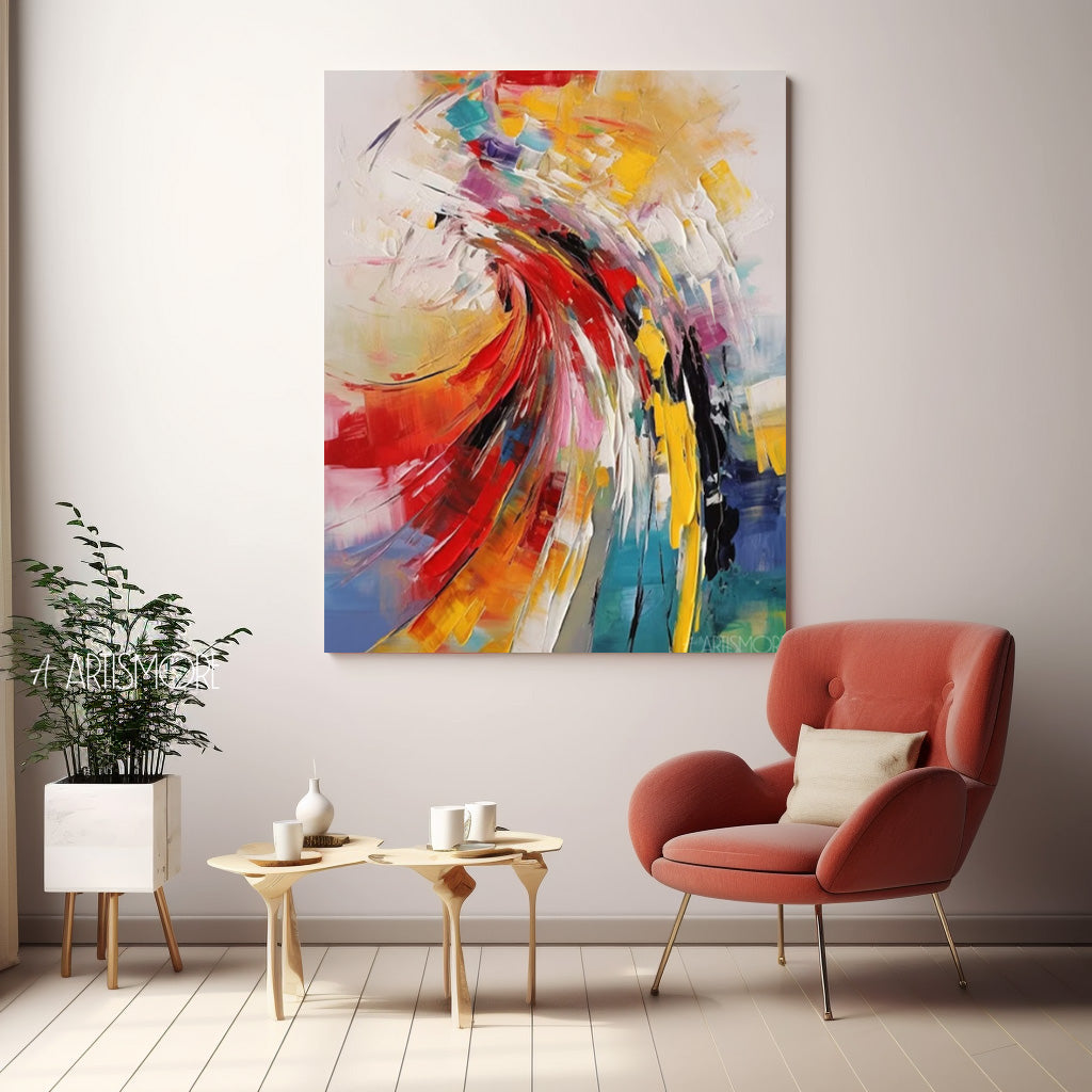 Abstract Canvas Art #AB290