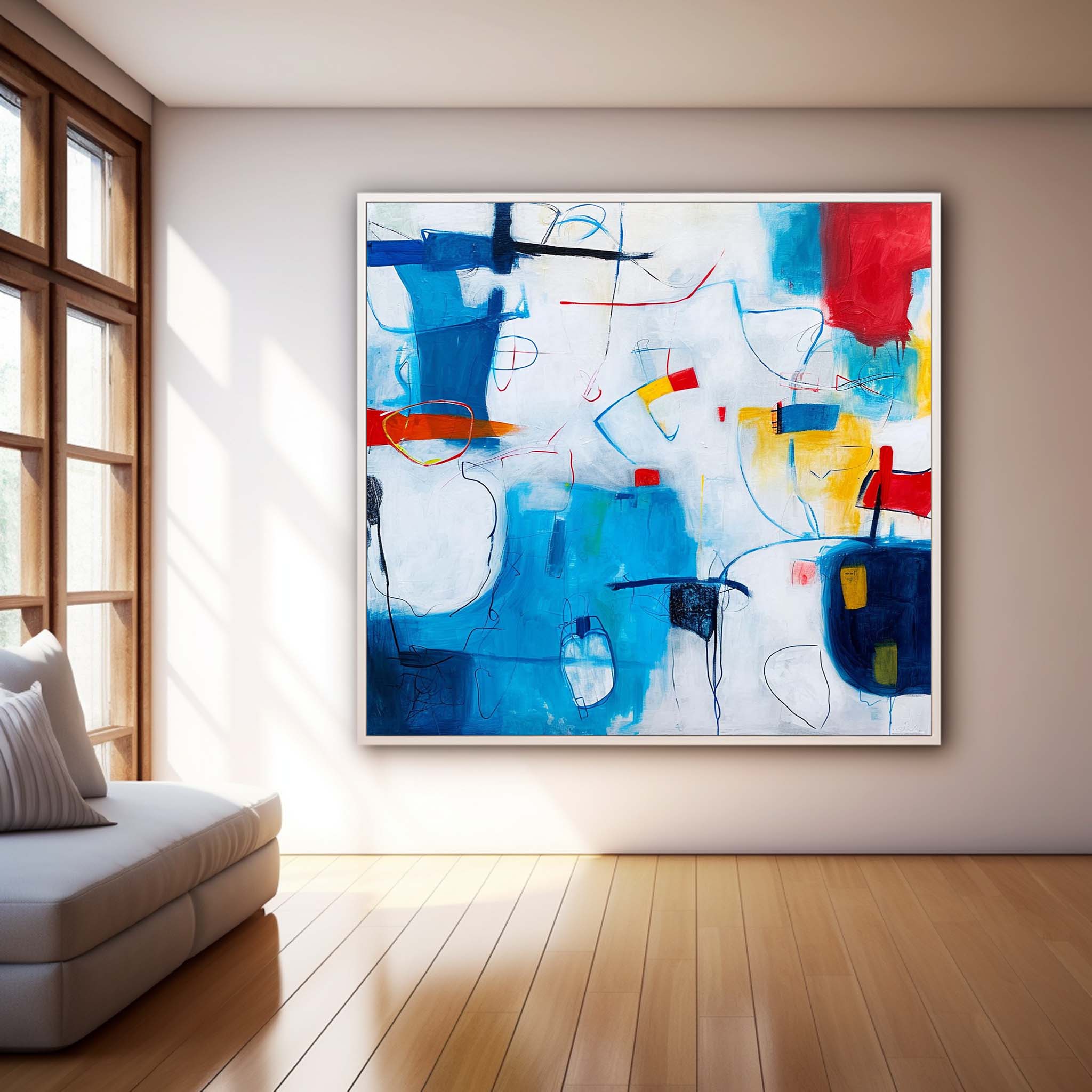Abstract Canvas Art #AB442
